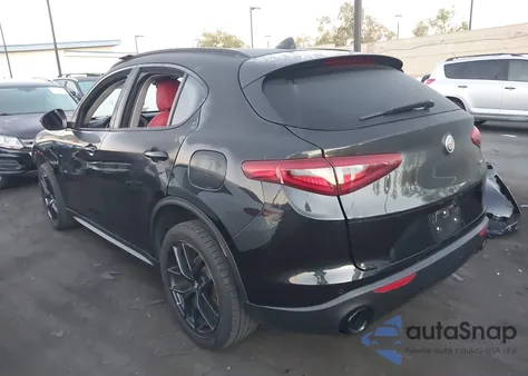 2020 Alfa Romeo Stelvio Rwd from USA, damaged, VIN ZASPAJAN9L7C95503